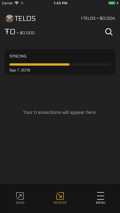 Telos Wallet screenshot 3