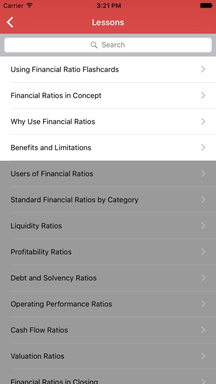 Financial Ratio Flashcards screenshot-3