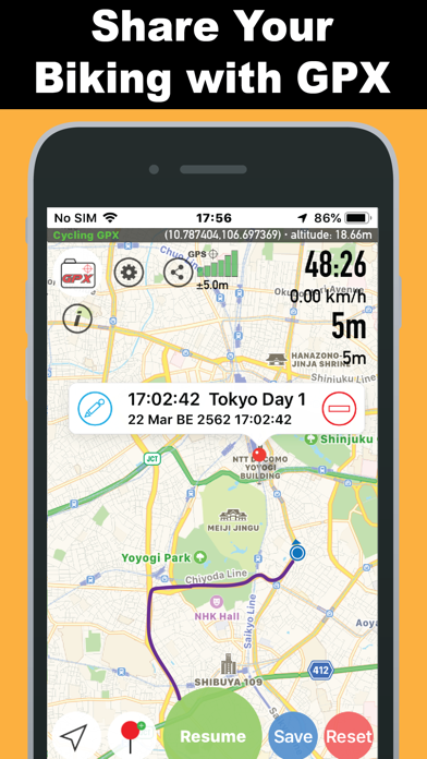 Cycling GPX Tracker screenshot 3