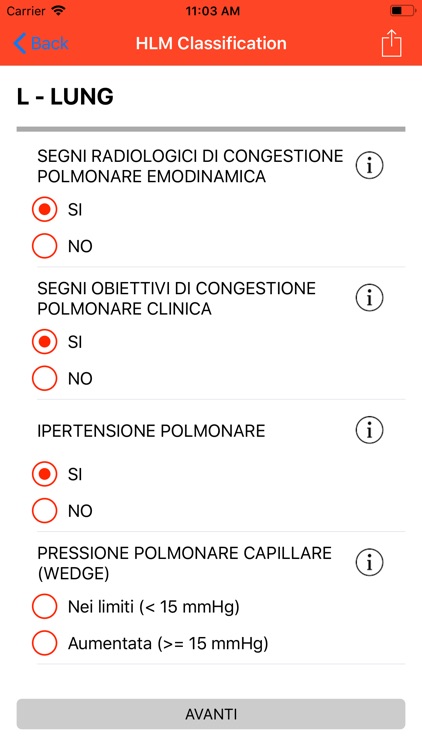 Classificazione HLM