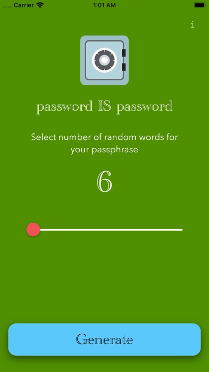 password IS password