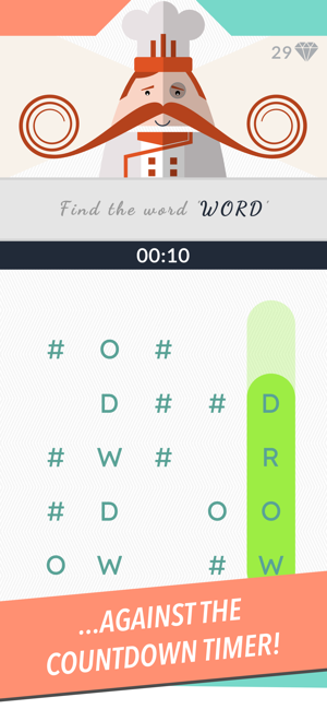 Mr. Mustachio : Word Search(圖8)-速報App