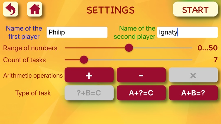 Math numerical battle