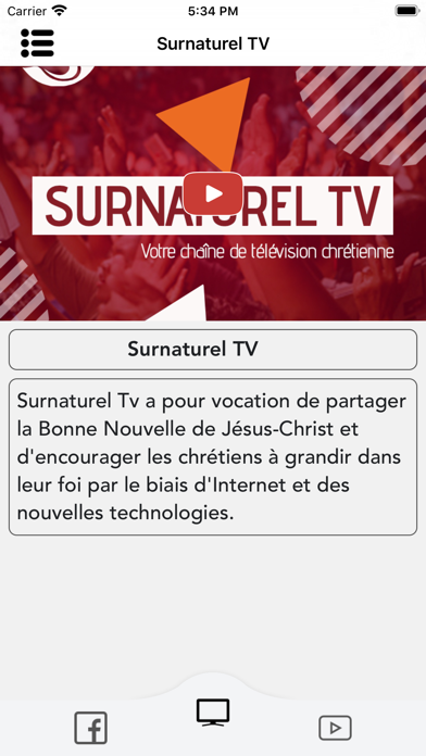 Screenshot #1 pour SurnaturelTV