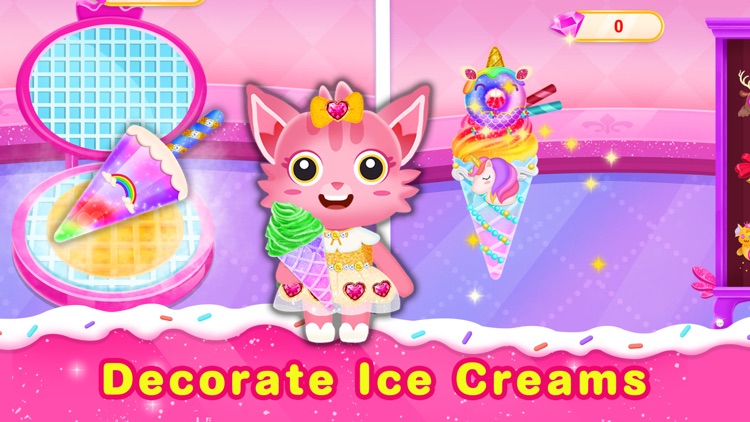 Magic Princess Fancy Ice Cream screenshot-4