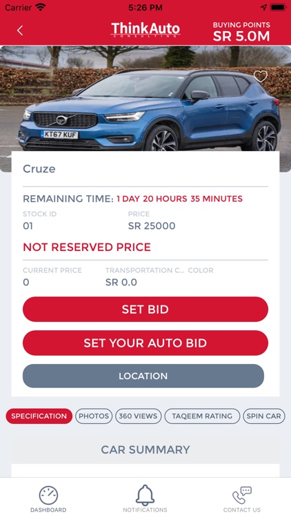 ThinkAuto Auction