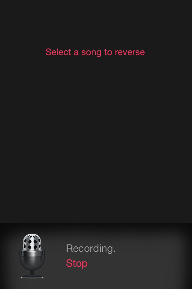 Reverse Music Player Pro screenshot 4