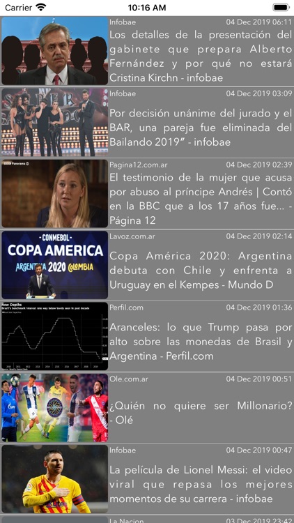 Noticias de Argentina