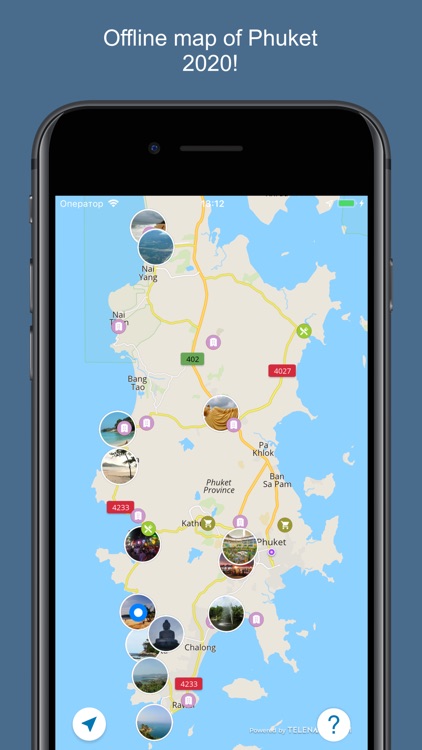 Phuket 2020 — offline map!
