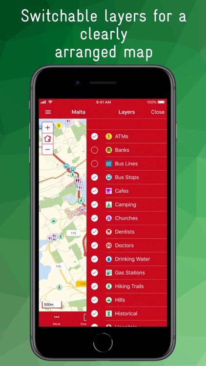 Malta & Gozo Offline Map screenshot-4
