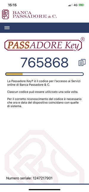 Passadore Key Corporate app