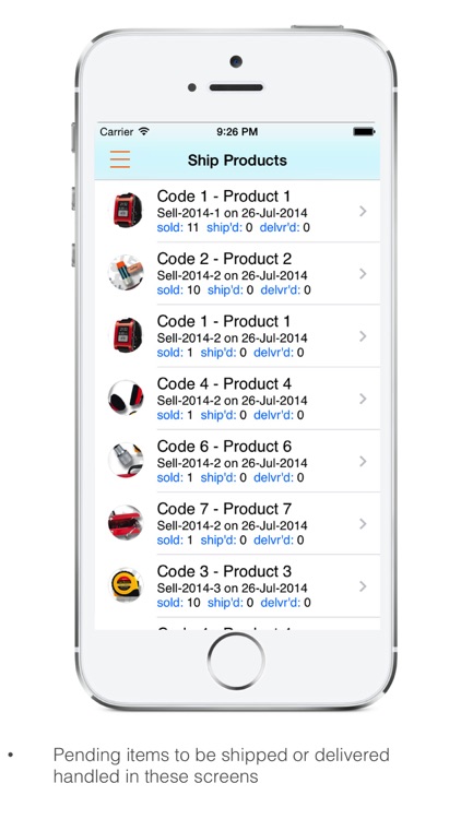 Goods Inventory for Factory screenshot-3
