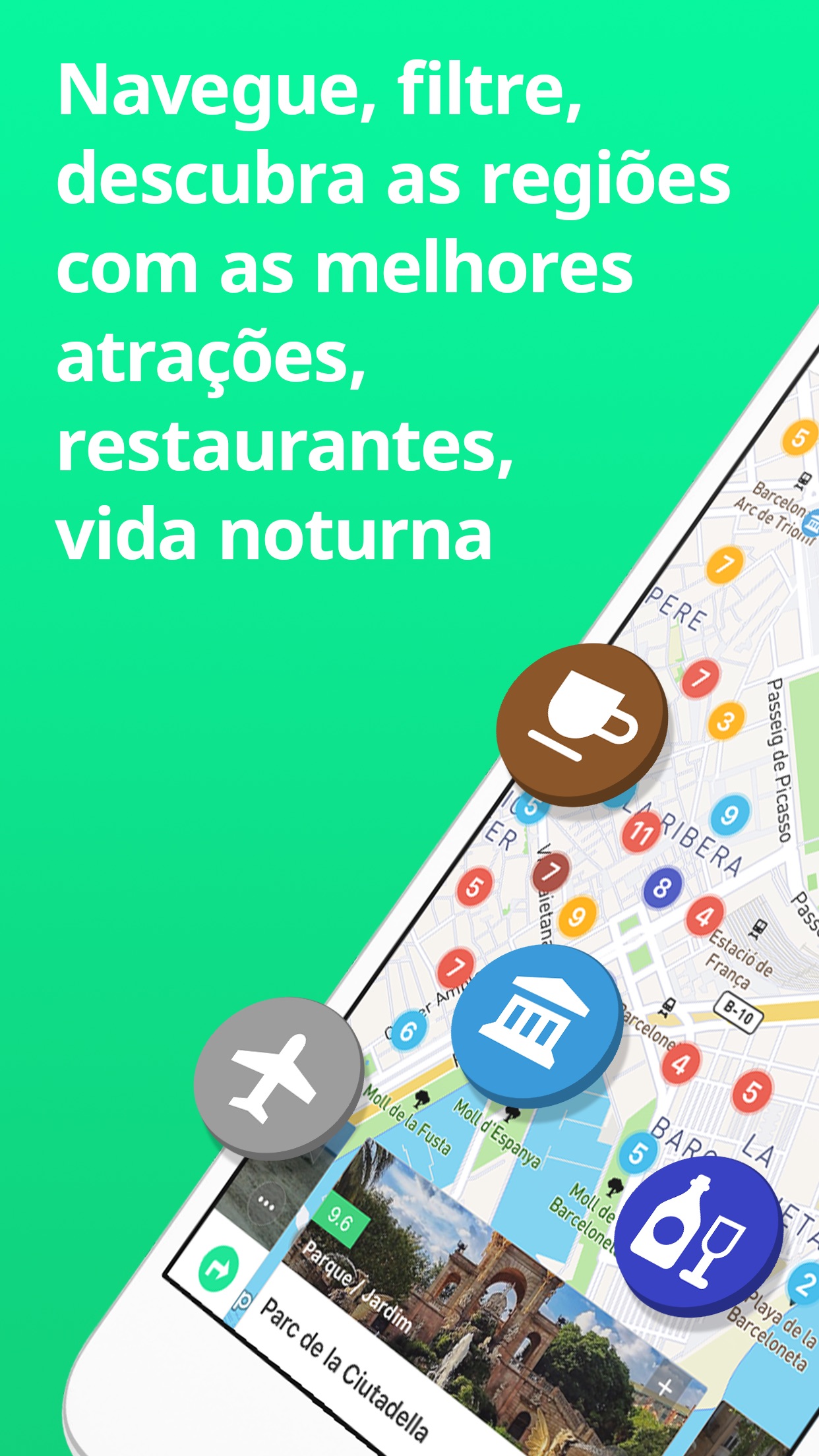 Screenshot do app Tripify - Viaje melhor