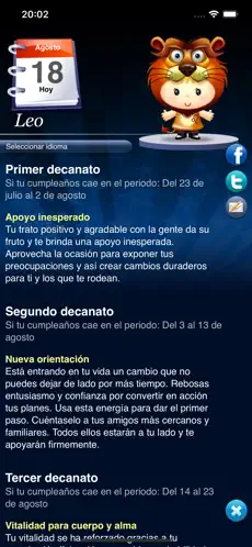 Screenshot 2 Horóscopo HD iphone