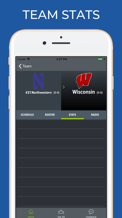 Wisconsin Football Schedules screenshot 4