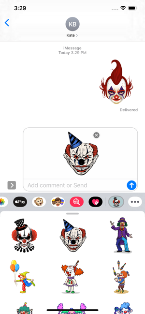 Bad Clown Stickers(圖2)-速報App