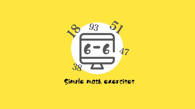 Simple math exercises