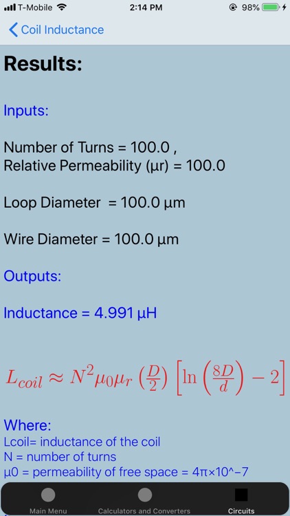 Electronics Calculators screenshot-5