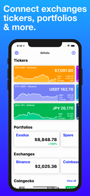 Bitfolio Crypto Hub(圖1)-速報App