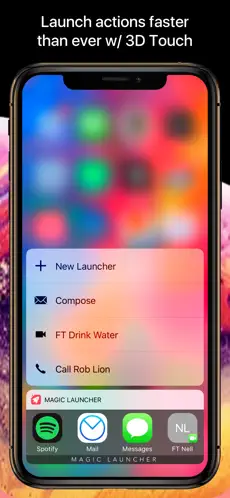 Captura de Pantalla 3 Magic Launcher with Widgets iphone