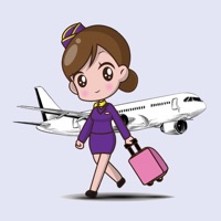 Pilot & Cabin Crew Stickers pour PC