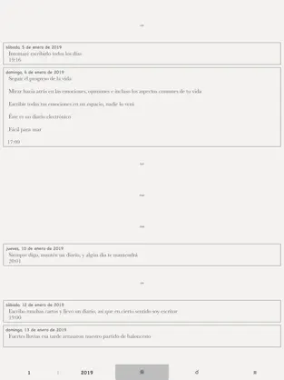 Snímek obrazovky 4 Diario simple - Mi diario iphone