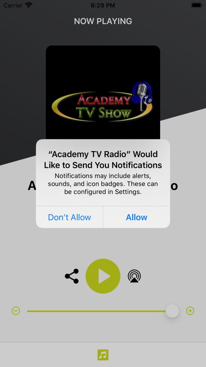 Academy TV Show Radio