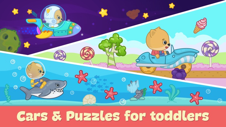 Car games for kids & toddlers