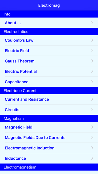 Electromag screenshot 2