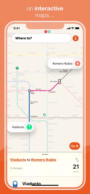 Mexico City Metro Map(圖3)-速報App