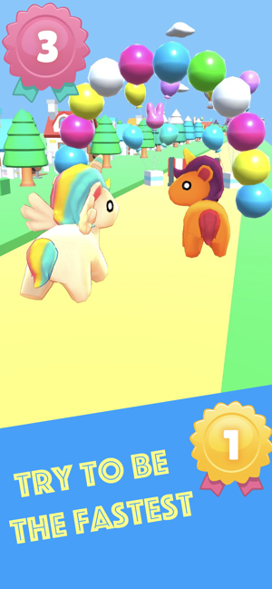 Cute Unicorn: running games(圖6)-速報App