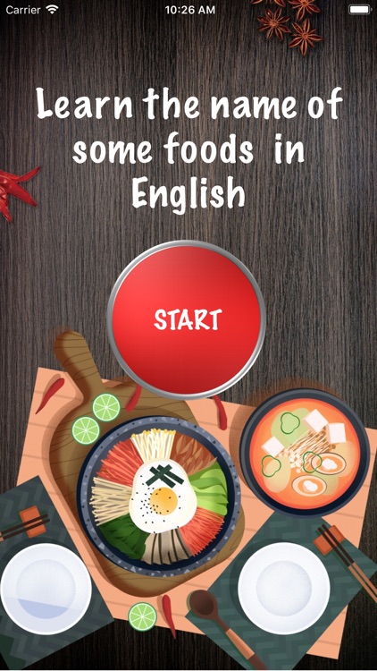 Foods in English