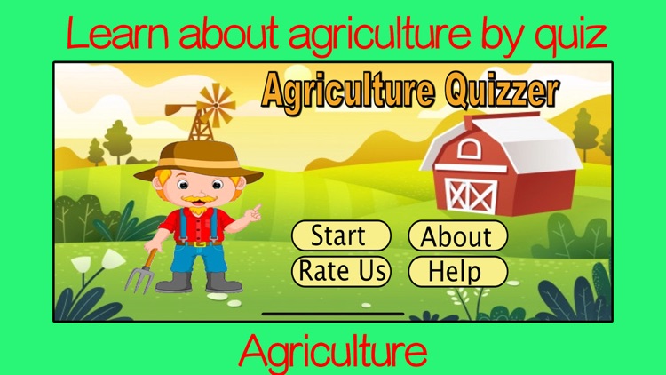 Agriculture Quizzer