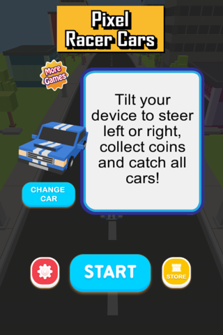Pixel Racer Cars 3D - náhled