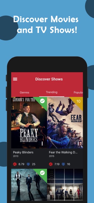 CineTrak - Movie and TV Guide