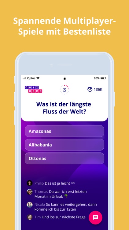 QuizHero - Live Quiz-Show