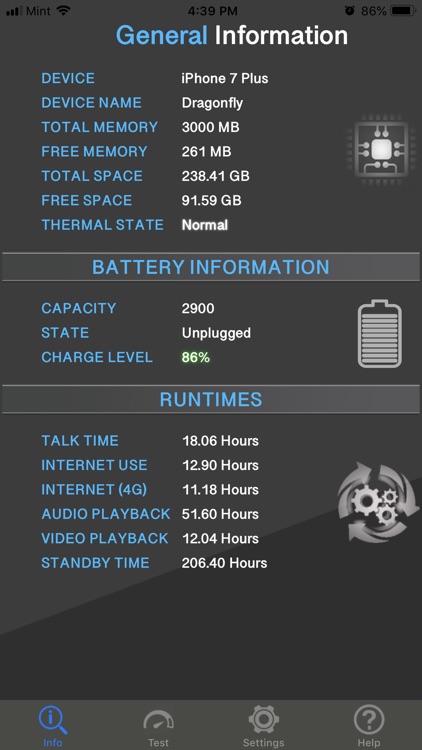 Amperes - battery charge info screenshot-0