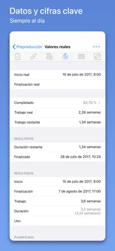 Obrázek 2 Merlin Project: Gantt + Kanban iphone