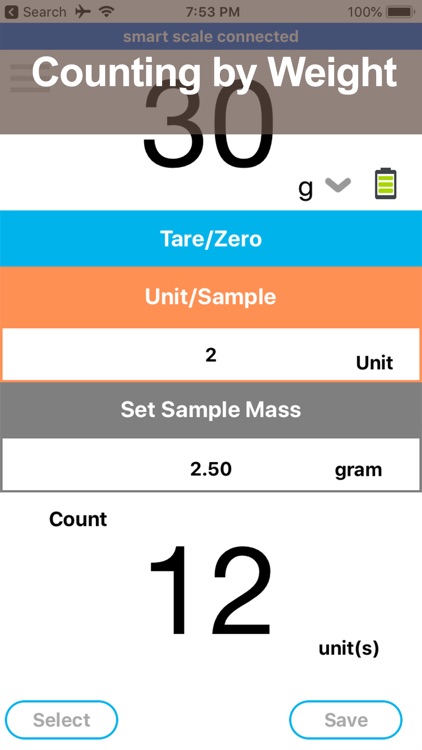 Smart Chef Smart Food Scale screenshot-7