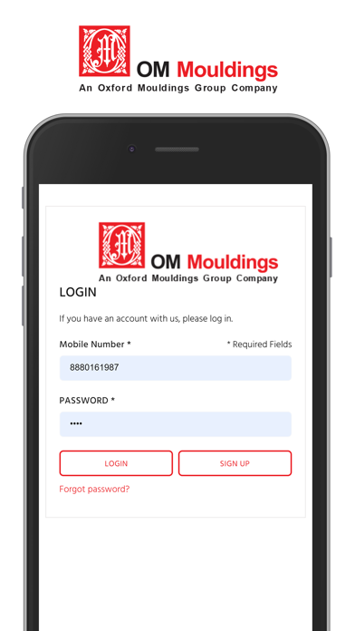 How to cancel & delete OM Mouldings from iphone & ipad 1