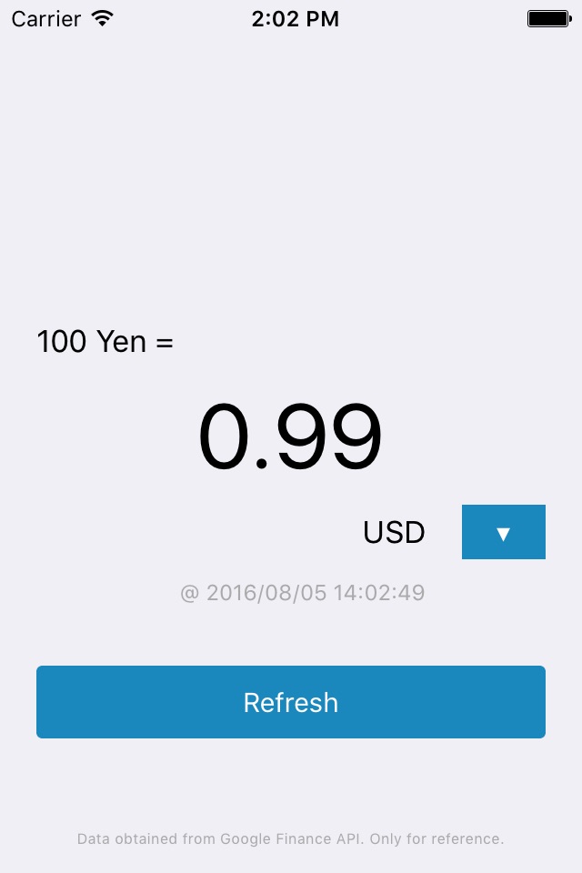 Yen Converter screenshot 2
