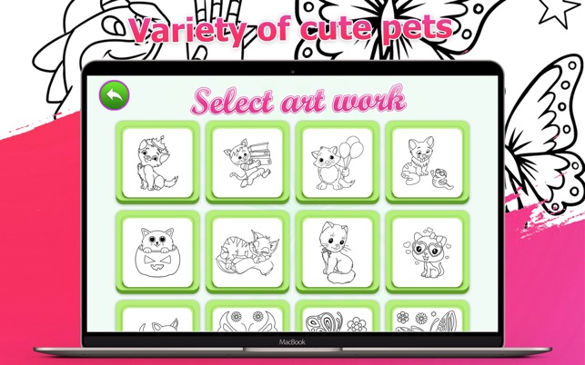 Cute Animal Coloring for Kids(圖2)-速報App