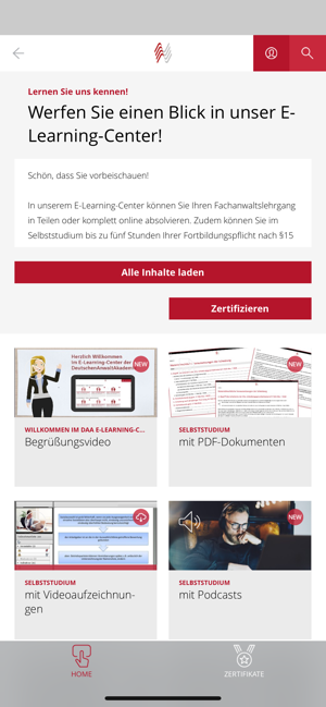 DAA E-Learning-Center Phone(圖2)-速報App