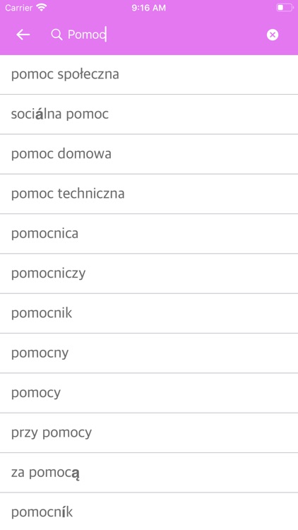 Polish Slovak Dictionary screenshot-4