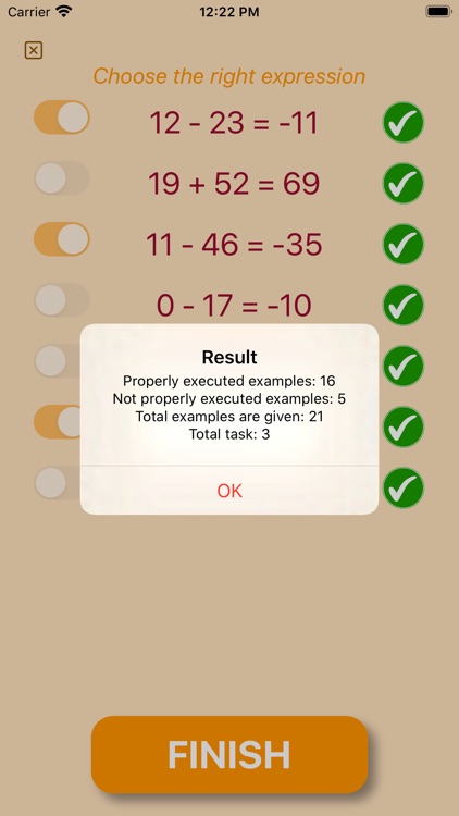 Math knowledge testing screenshot-6