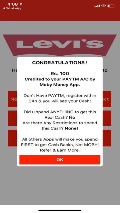 Moby Cashback screenshot-9