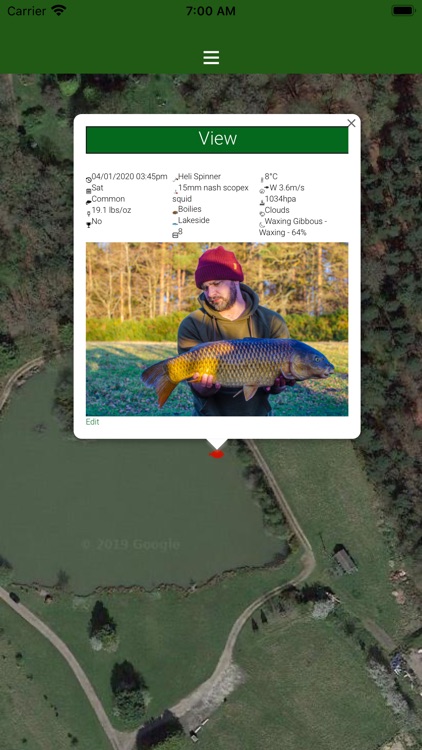 CarpersLog Carp fishing log screenshot-4