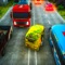 Experience the thrill and madness of extremely fast road racing in Rickshaw Traffic Street Racing 3D game