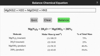 How to cancel & delete Chemistry - Stoichiometry from iphone & ipad 1