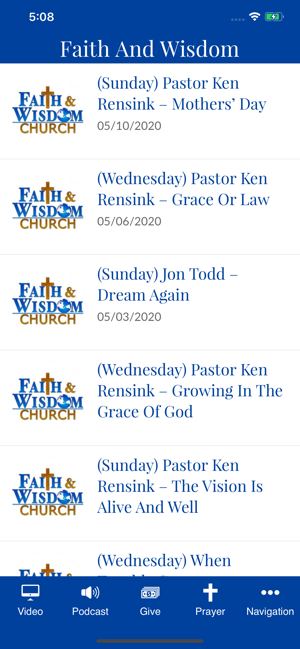 Faith & Wisdom Church(圖2)-速報App